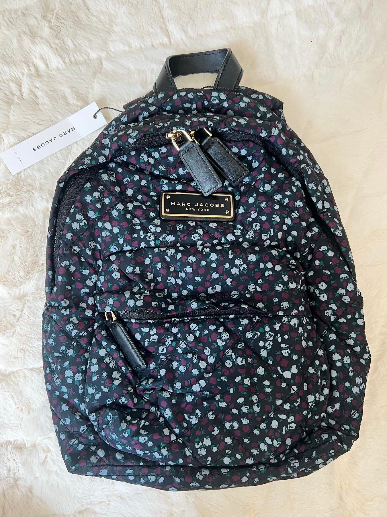 Marc Jacobs Quilted Nylon Mini Backpack