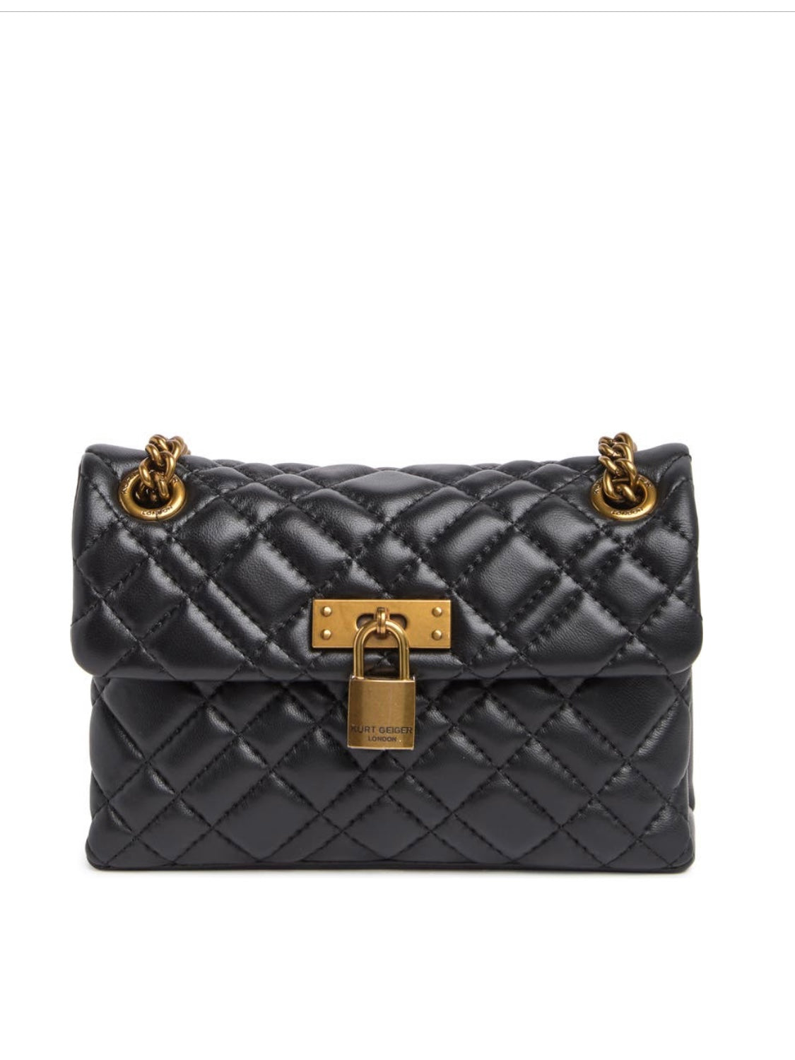 kurt geiger mini brixton lock leather bag