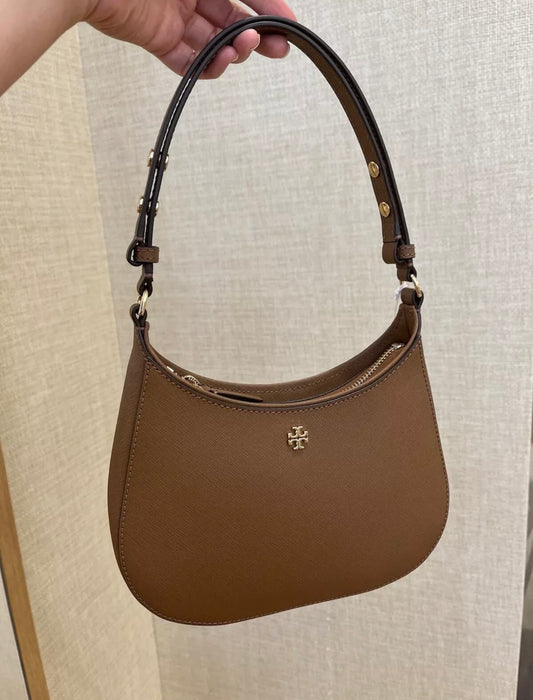 Tory Burch Emerson Shoulder Bag, Moose, Style 150258, $328