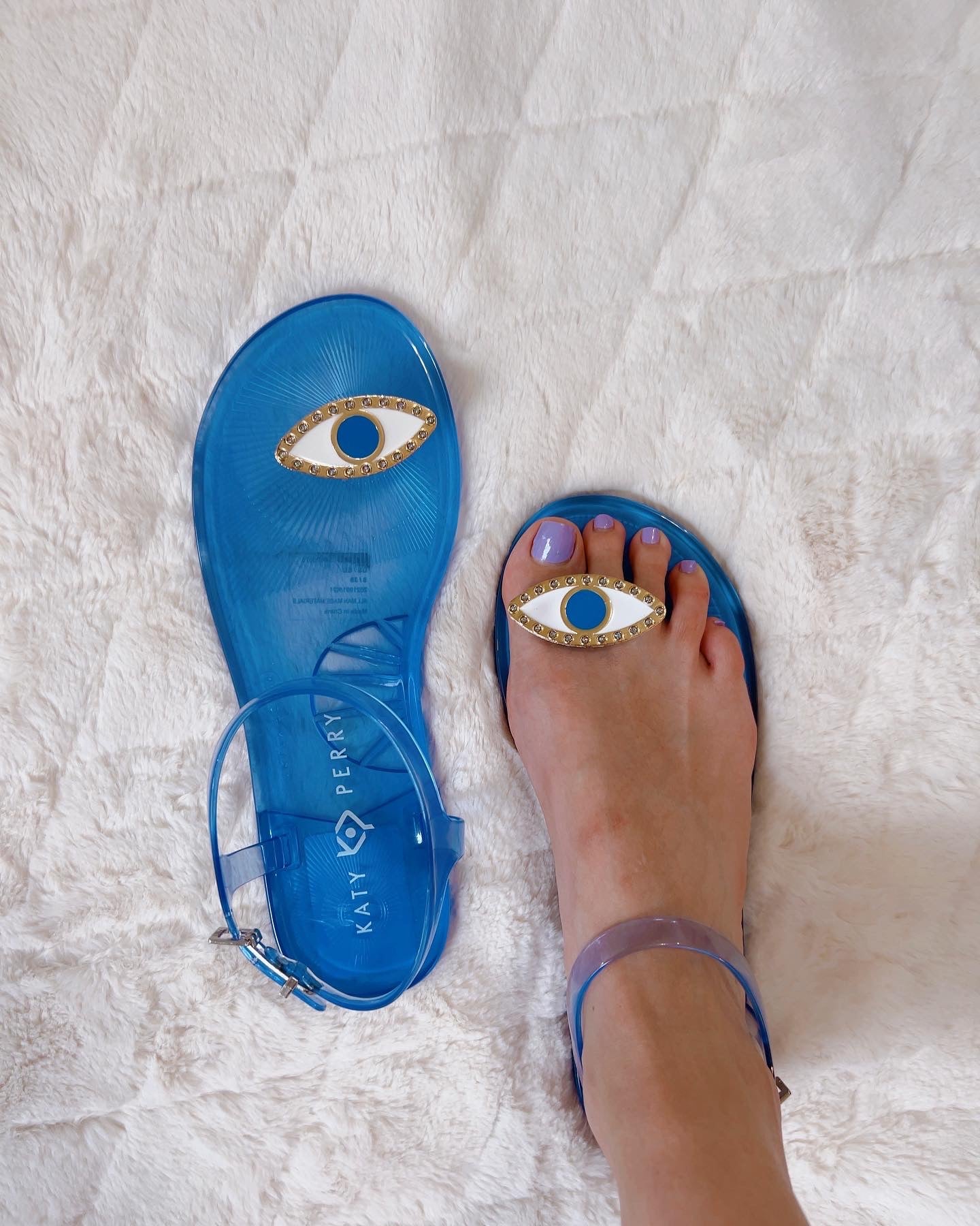 Katy perry 2024 eye sandals